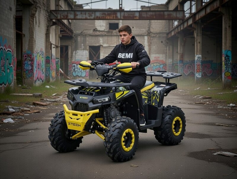 New Bemi 125 ZTECH UpBeat XL semi-automatic cu revers RS8